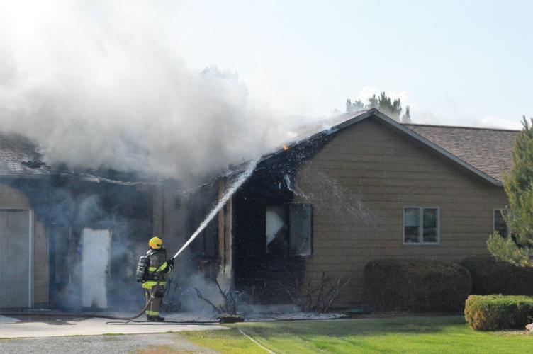 East Helena home catches fire Friday