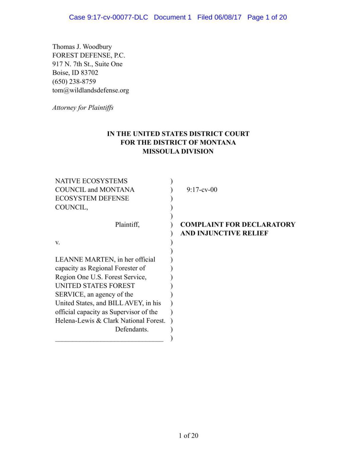 Johnny Crow Lawsuit