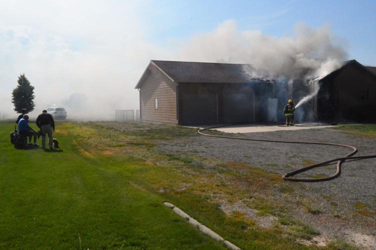 East Helena home catches fire Friday