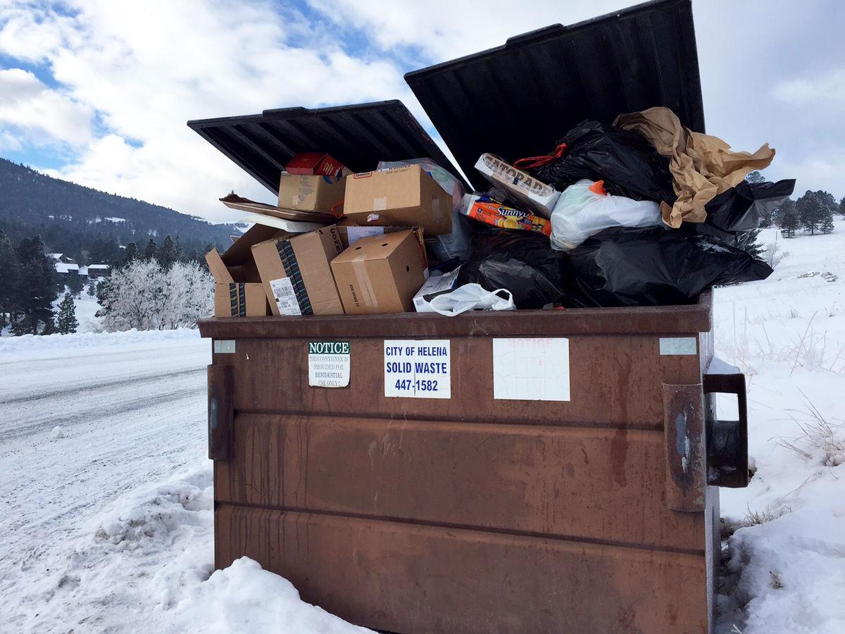 One day's treasure creates another day's trash Remnants of a holiday
