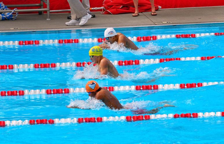 Keller competes in Speedo Senior Sectionals swim meet