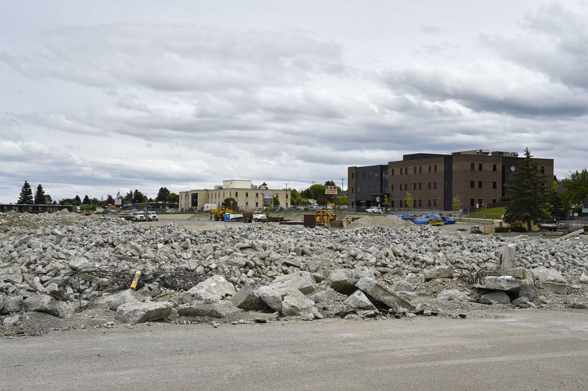 What is left of the Capital Hill Mall
