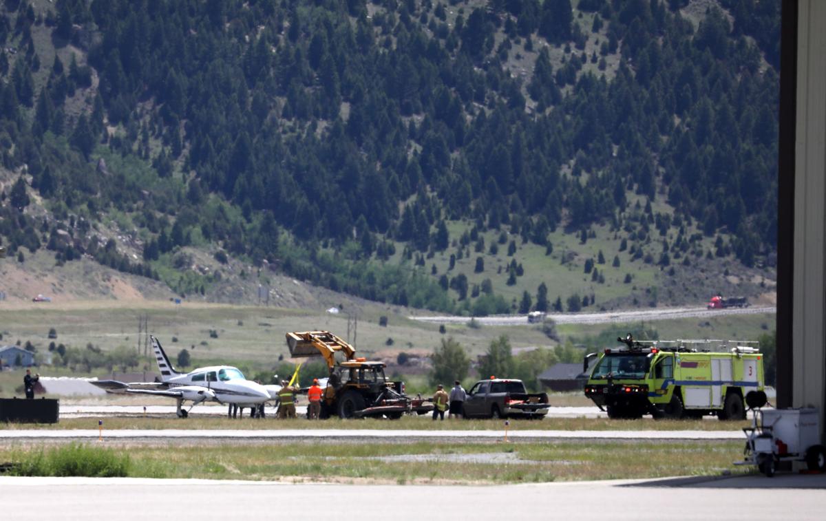 Pilot unhurt after emergency landing at Butte's Bert Mooney Airport