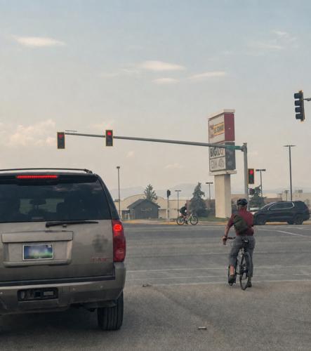 Wildfire Smoke and Travel for People Who Bike and Walk