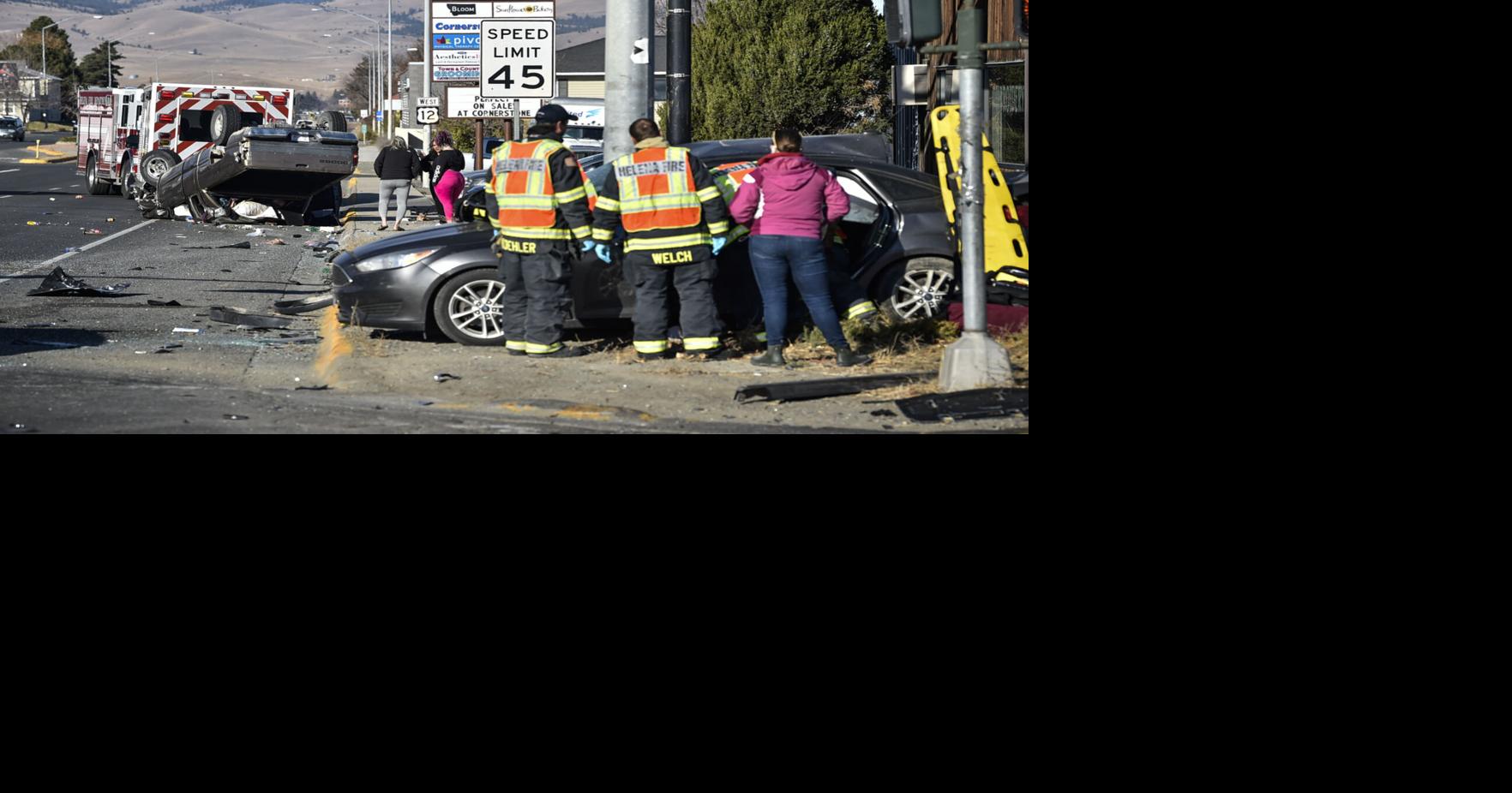Twovehicle crash in Helena sends both drivers to hospital