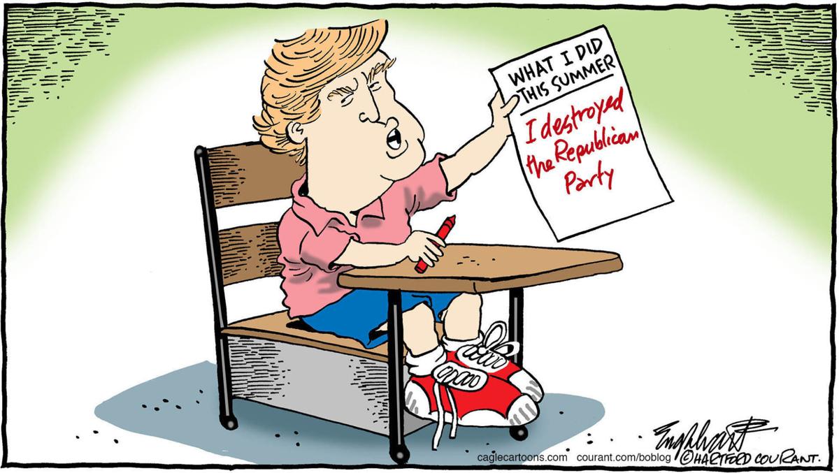 Editorial Cartoons Hurricane Katrina Mount Denali And Donald Trump News Helenair Com