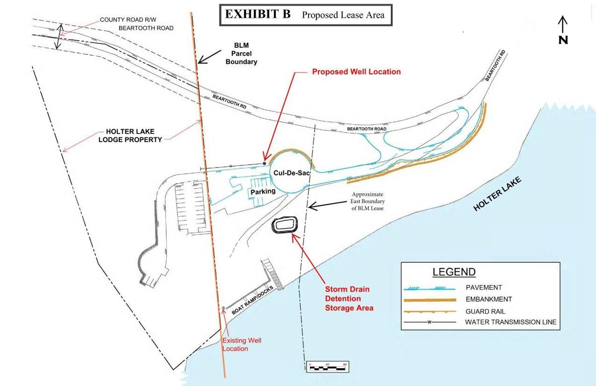 Holter Lake site plan