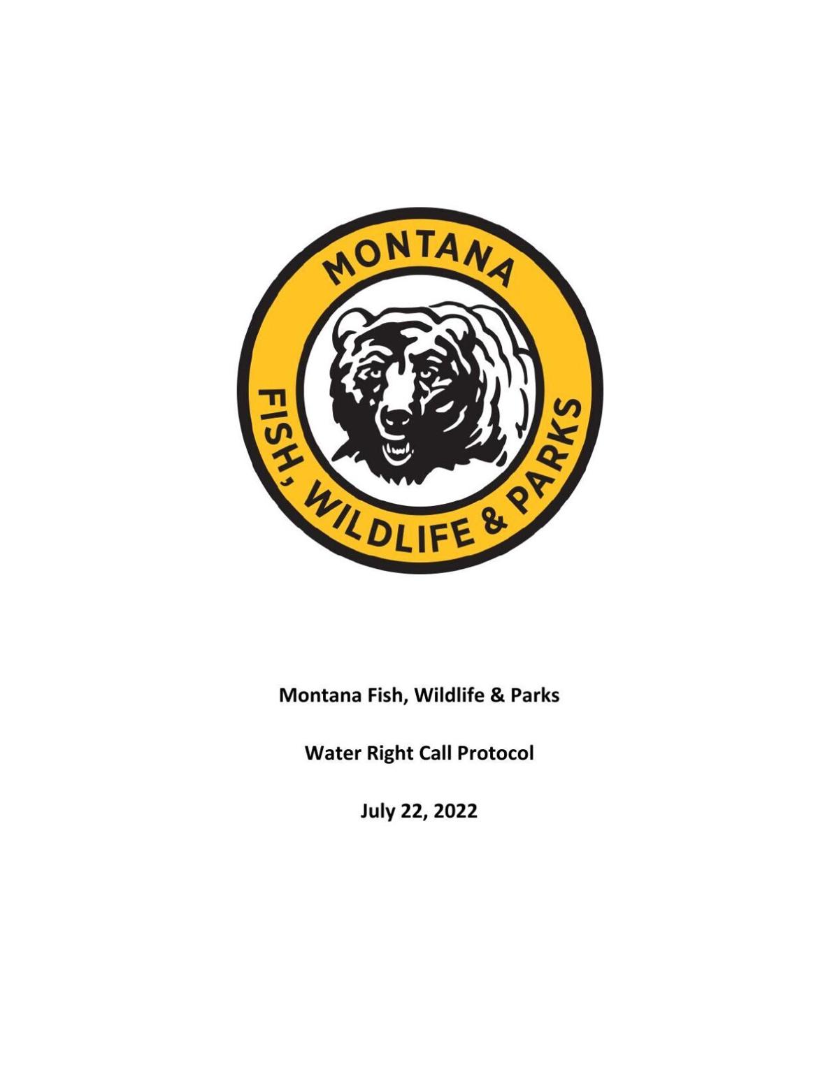 Montana releases new protocol for calling instream flow rights