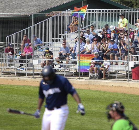 MLB 'very proud' of David Denson, openly gay player and baseball