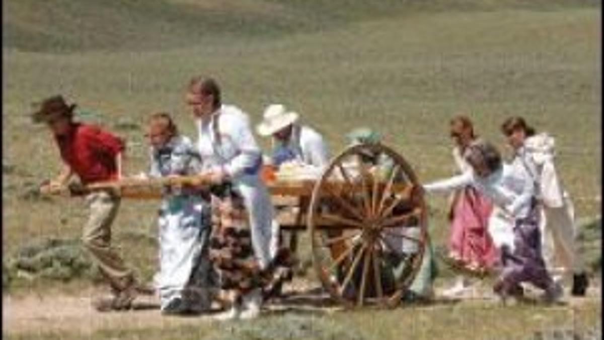 Mormon Handcart Trek Offers Glimpse Of Pioneer Struggles