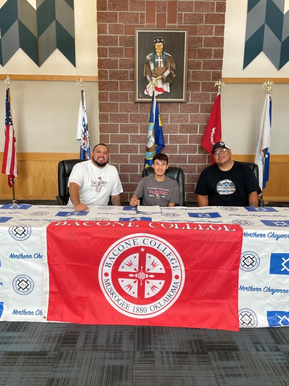 Lame Deer Record Maker Journey Emerson Signs With Bacone College Prep