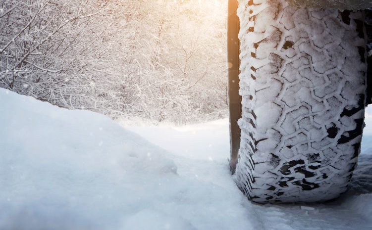 Snowy road