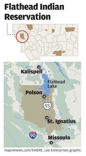 Flathead Indian Reservation Map Flathead Map | State & Regional | Helenair.com