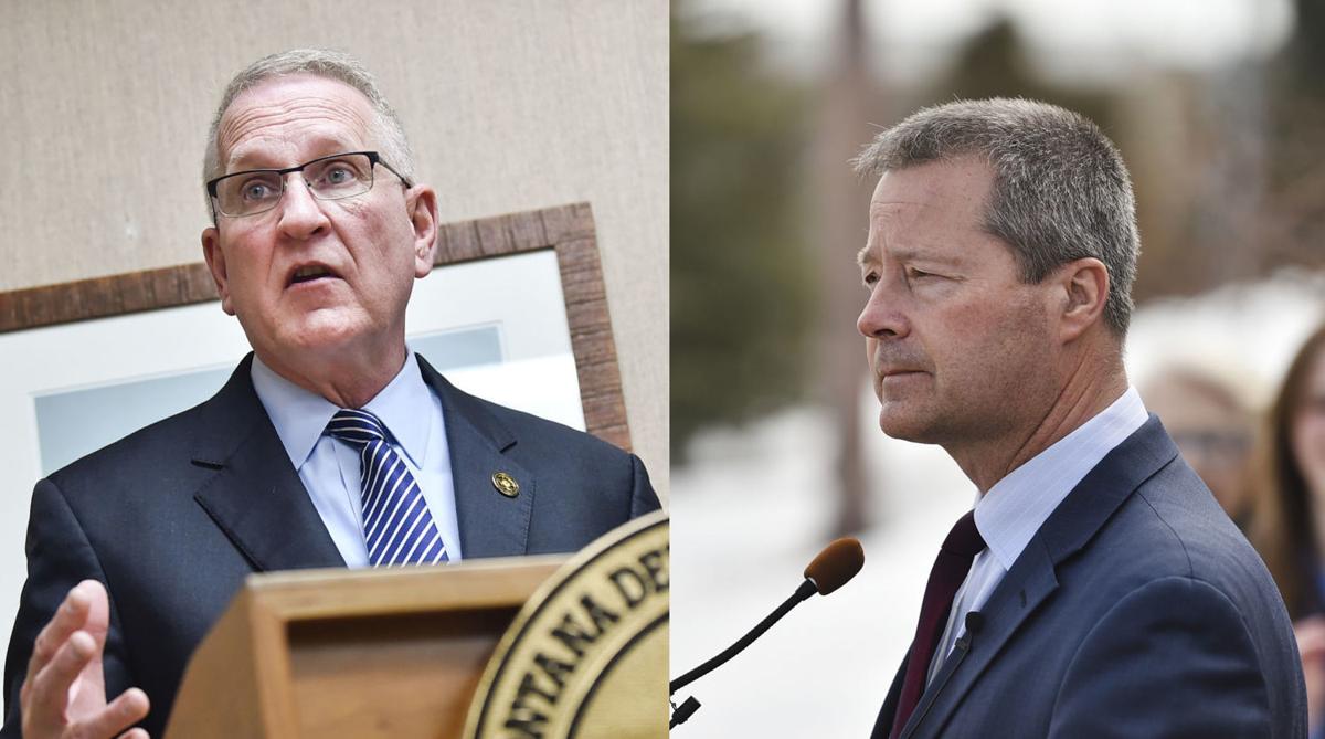 Attorney General Tim Fox, Sen. Al Olszewski, R-Kalispell