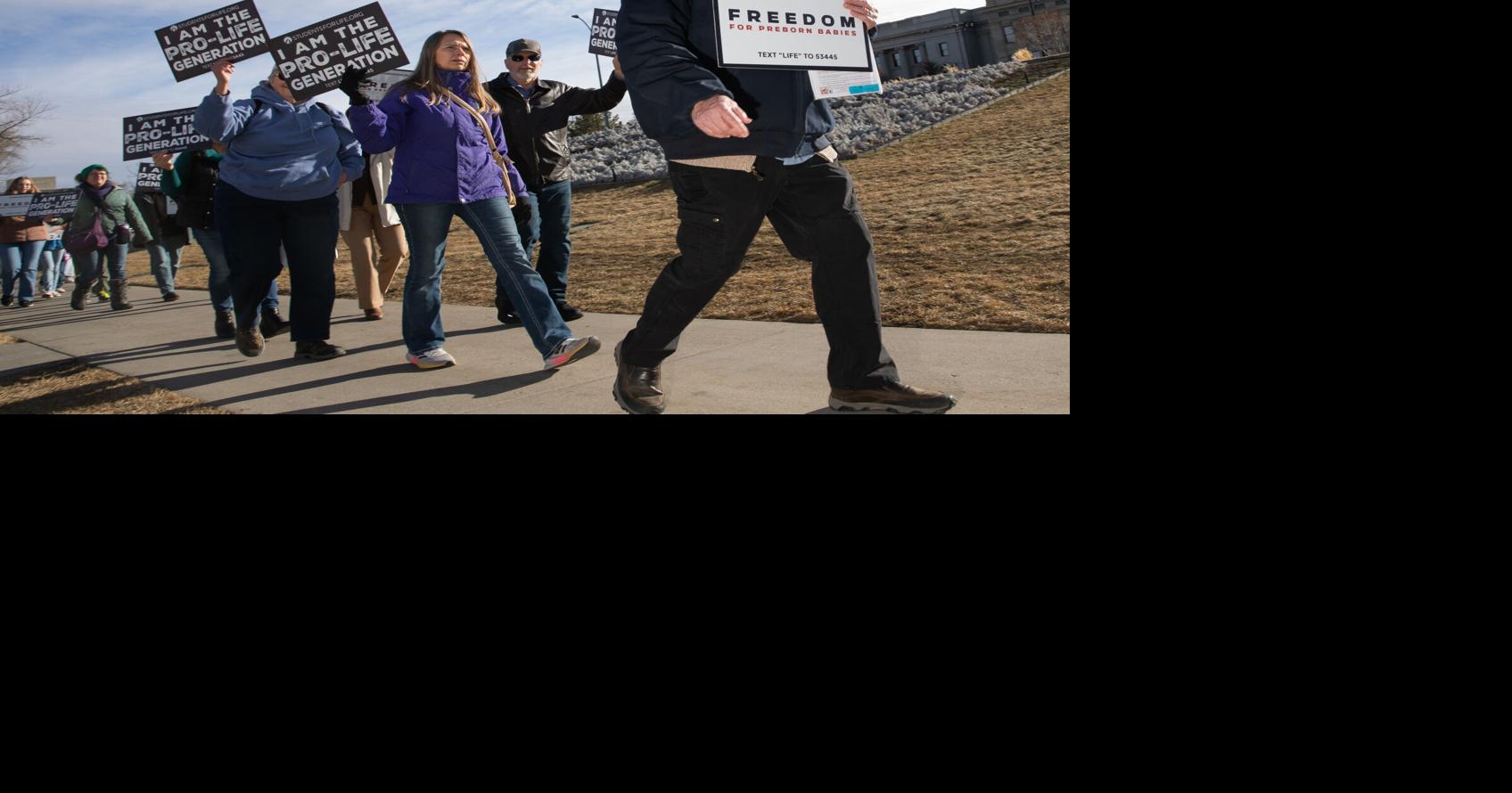 March for Life: Anti-abortion advocates demonstrate at Montana State Capitol