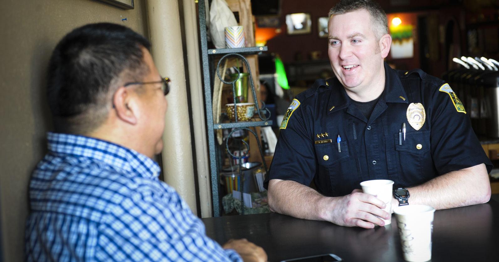 Helena police and fire chiefs brew up conversations - Vimarsana News