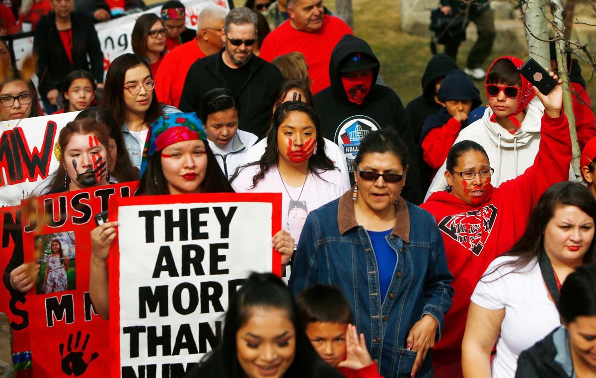 Hundreds march through downtown Billings for missing, murdered people