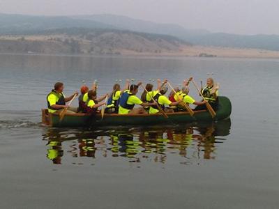 Queen City Buzz rowing crew