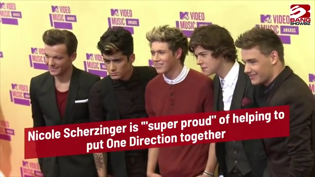 Nicole Scherzinger is 'super proud' of putting One Direction together