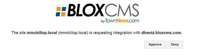 Linked Sites Approval