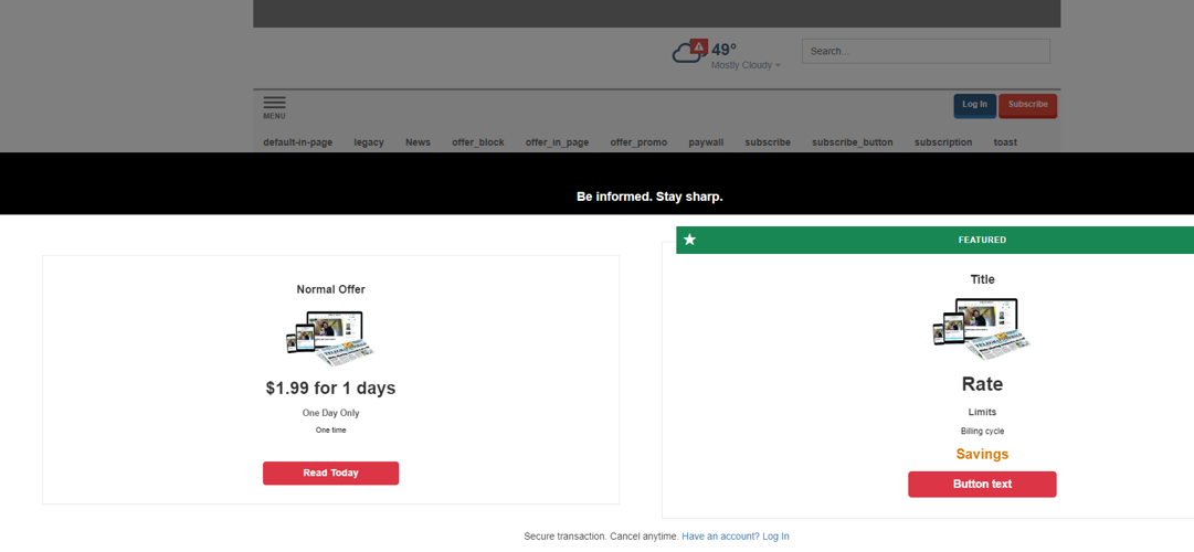 Presentation Modal NEW TOAST THEME WALL