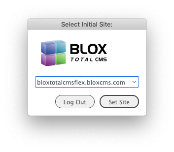 Select Initial Site for Client 5.43.16 and newer 10 or more domains