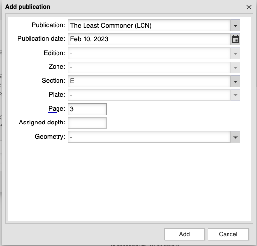 Active Budgeting to a specific page
