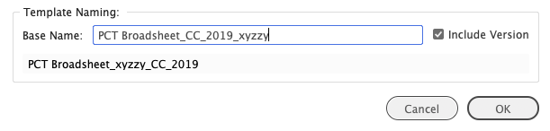 Do Not Replicate the Version when spawning templates