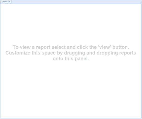 Analytics dashboard view