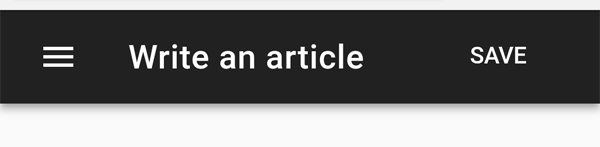 write an article - save