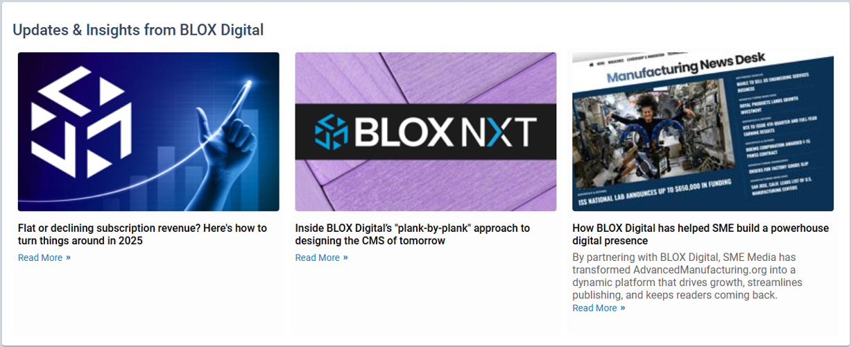 Updates & Insights from BLOX Digital