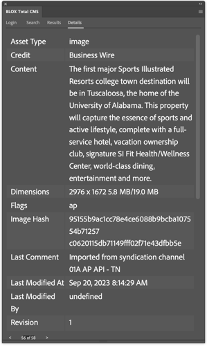 Details Tab Larger with enlarged text
