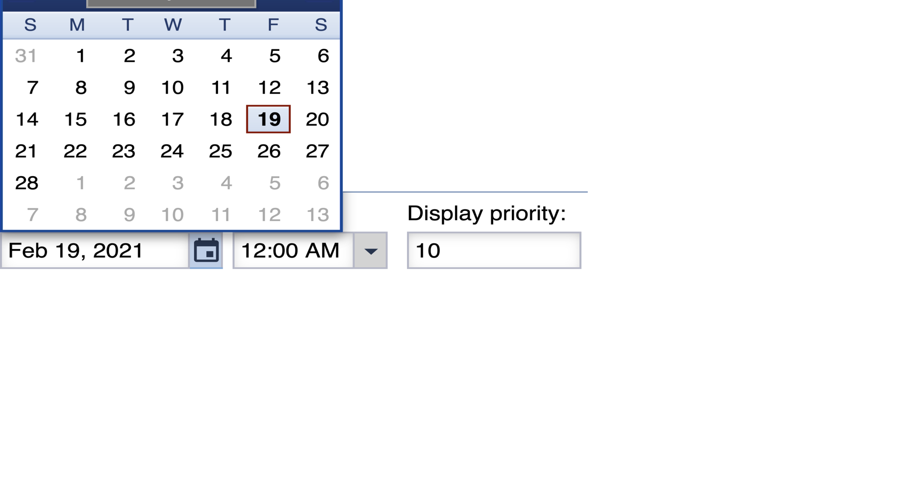 Start Date/Time and Display Priority | Beginner | help.bloxdigital.com