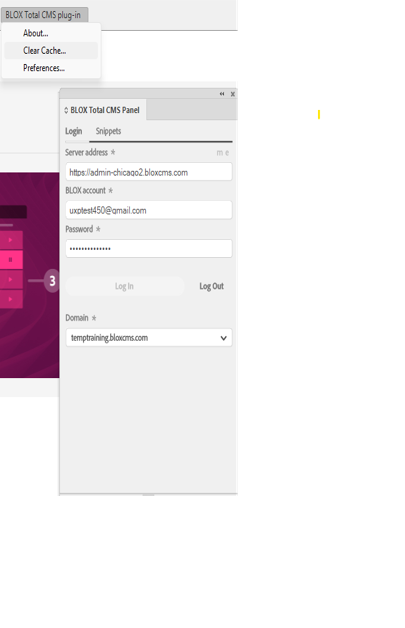 ID Reset Cache Menu item