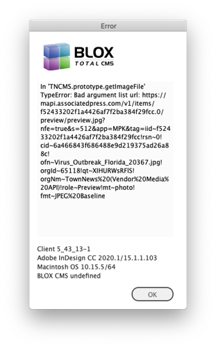 Error For AP Media API Image Previews
