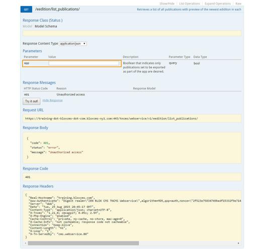 list_publication app entry