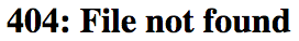 Sample 404
