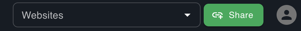 Share link button