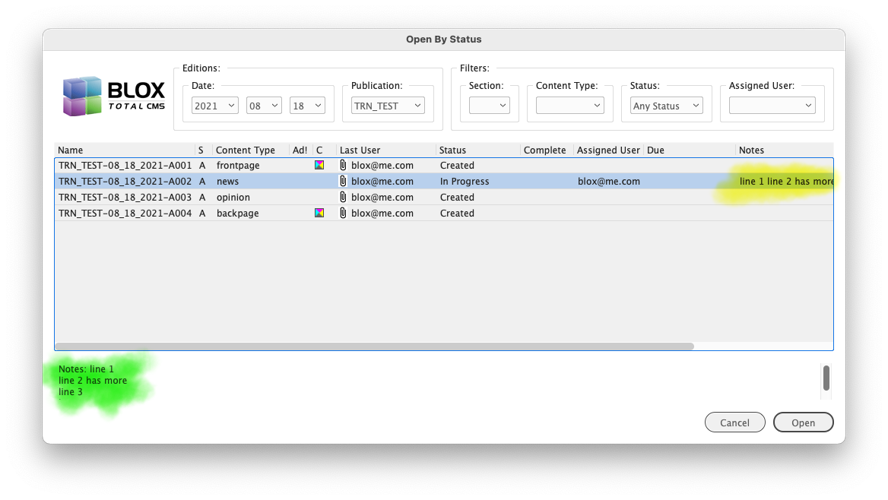 3401 Open by Status showing cleaned up Page Notes.png