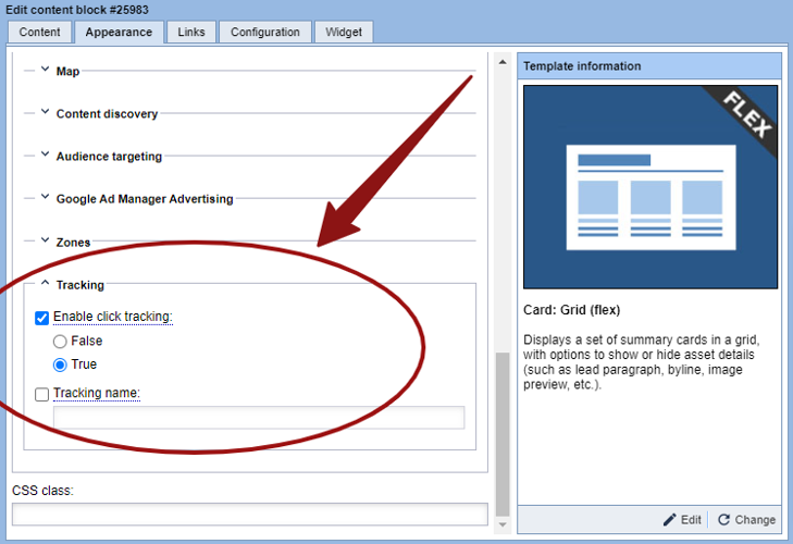 Internal source tracking