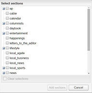 Broadcast Channels Sections
