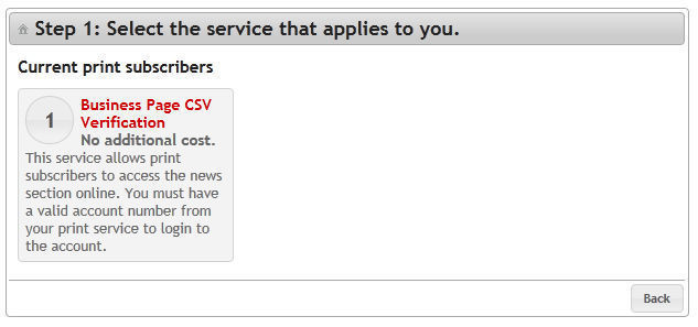 step 3 | front end | subscription | community