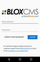 How to log into BLOX Go! for Mobile Devices