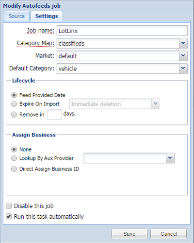 AutofeedClassifiedsAppSettingsJobsAutofeedsSettings.png