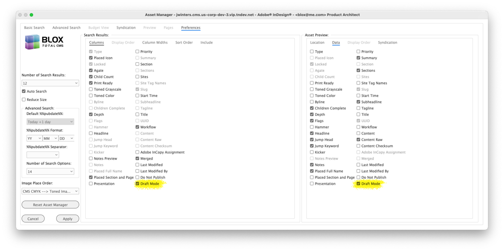 3550 Asset Manager Preferences for Draft Mode.png