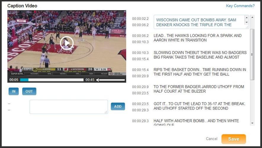 How to create and edit closed captions