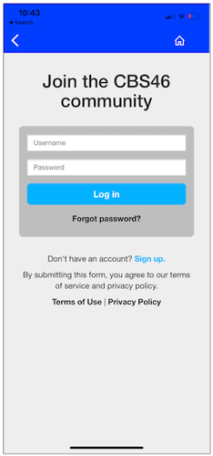 Join the Community Login prompt