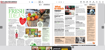 Facing Pages on BLOX Live E-Edition