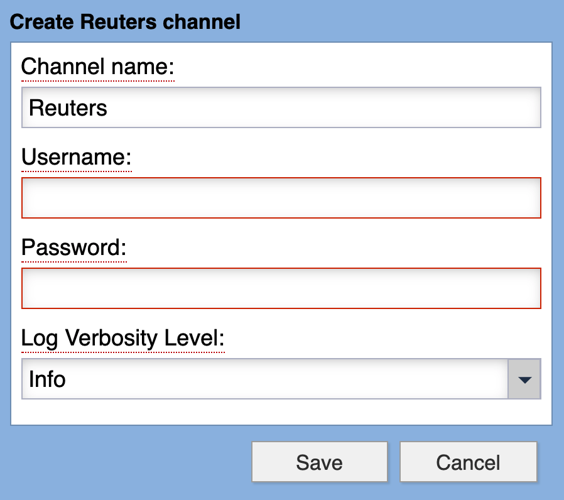 Reuters Syndication Channel