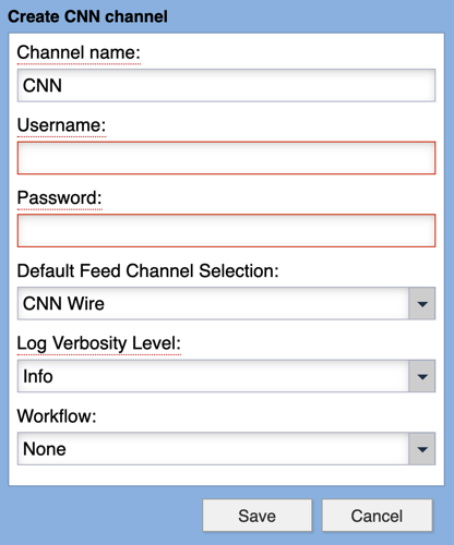 CNN Syndication Channel